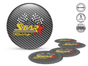 Hub Cap Sticker Style Luxury Interstellar Nexus